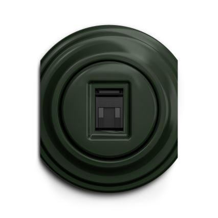 Kliklap - Vintage cornice centrale verde