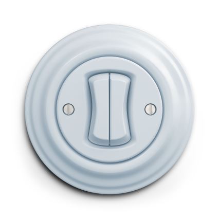 Kliklap - Vintage cornice semplice blu