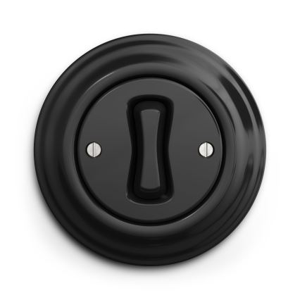 Kliklap - Vintage cornice semplice nero