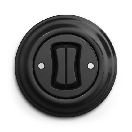 Kliklap - Vintage cornice semplice nero
