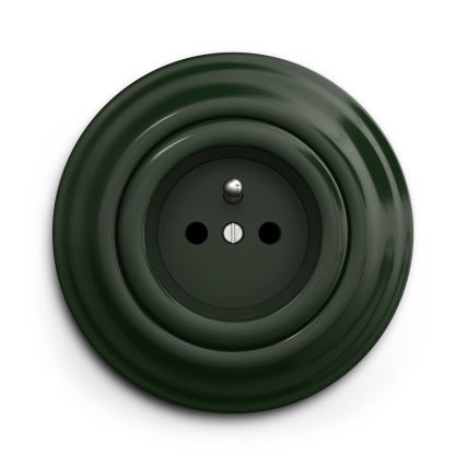 Kliklap - Vintage cornice semplice verde