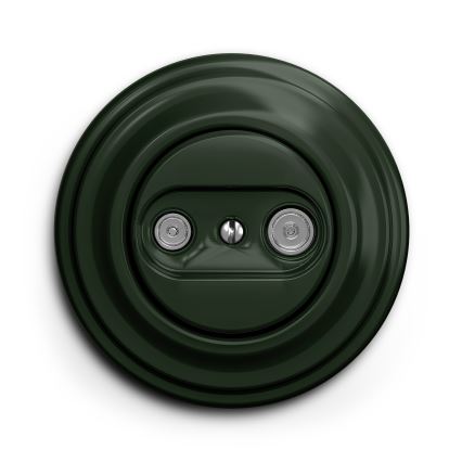Kliklap - Vintage cornice semplice verde