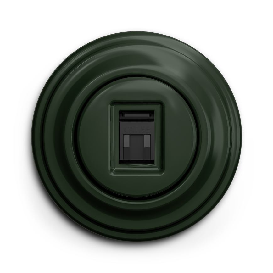 Kliklap - Vintage cornice semplice verde
