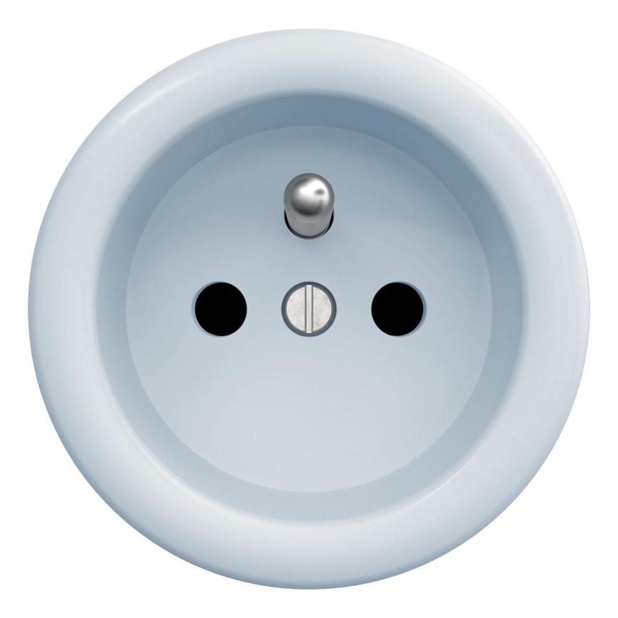 Kliklap - Vintage presa 230V blu