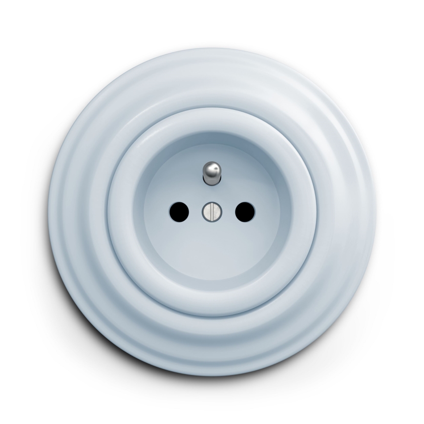 Kliklap - Vintage presa 230V blu