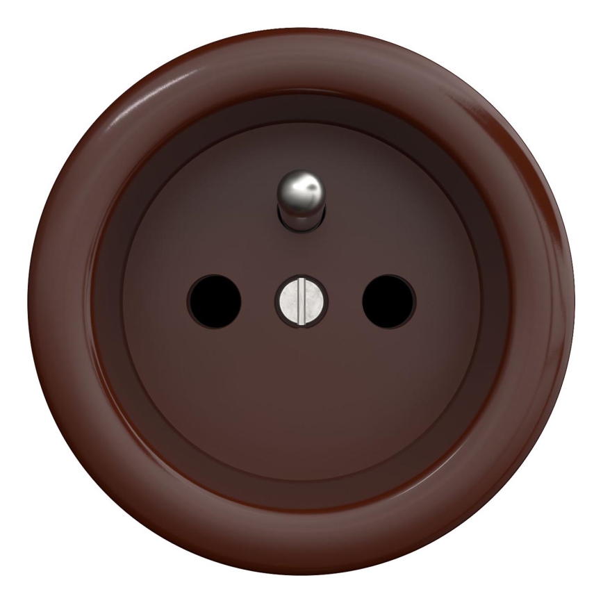 Kliklap - Vintage presa 230V marrone
