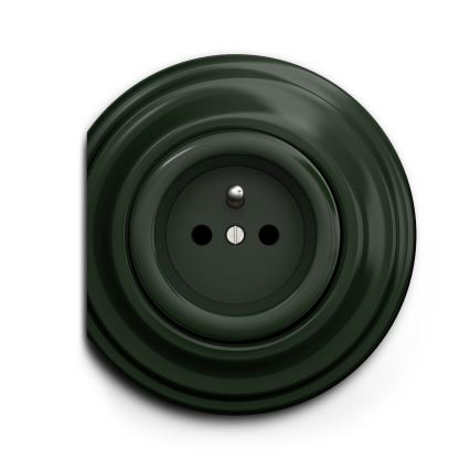 Kliklap - Vintage presa 230V verde