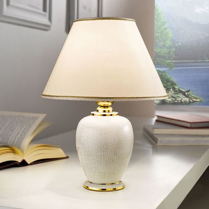 Kolarz 0014.73.3 - Lampada da tavolo GIARDINO 1xE27/100W/230V