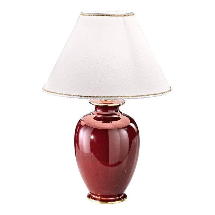 Kolarz 0014.73.7 - Lampada da tavolo BORDEAUX 1xE27/100W/230V