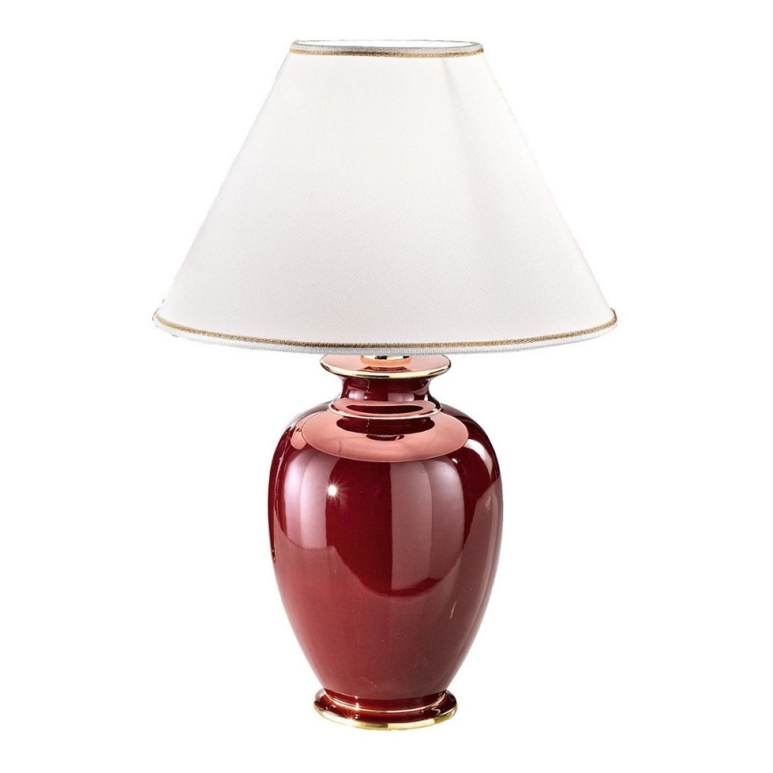 Kolarz 0014.74.7 - Lampada da tavolo BORDEAUX 1xE27/100W/230V