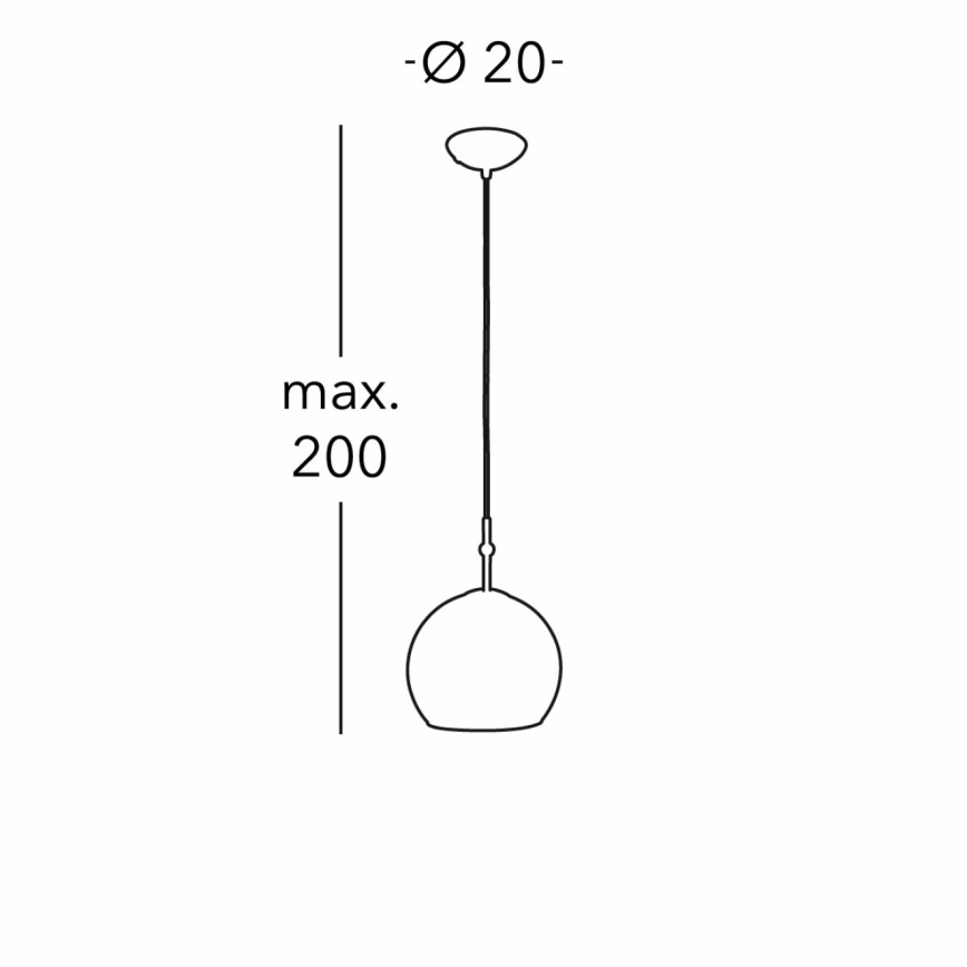 Kolarz 0392.31S.3.Ki.Au - Lampadario a sospensione con filo LUNA 1xE27/60W/230V 24K oro