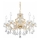 Kolarz 3149.85.3.KoT - Lampadario di cristallo a sospensione con catena MARIA LOUISE 5xE14/40W/230V 24K oro