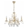 Kolarz 3234.85.3.KoT - Lampadario di cristallo a sospensione con catena CARMEN 5xE14/60W/230V 24K oro