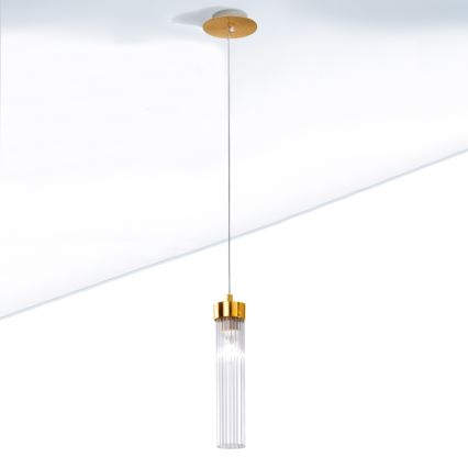 Kolarz 6009.30130 - Lampadario su filo RAGGIO 1xE14/25W/230V 24K oro