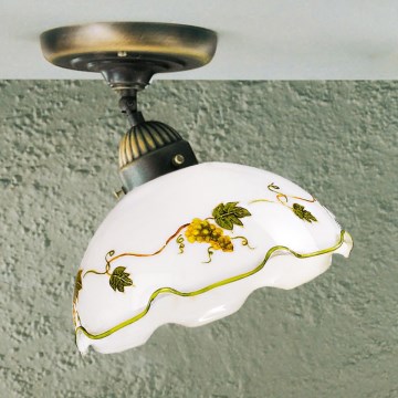 Kolarz 731.10.110 - Plafoniera NONNA 1xE27/75W/230V Ø 20 cm vino