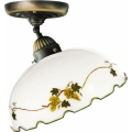 Kolarz 731.10.111 - Lampadario a soffitto NONNA 1xE27/75W/230V Ø 30 cm colore vino
