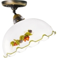 Kolarz 731.10.114 - Lampadario a plafone NONNA 1xE27/75W/230V Ø 30 cm vino/fragola