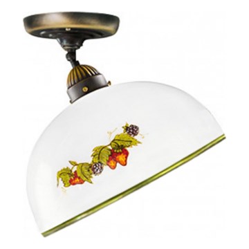 Kolarz 731.10.136 - Lampadario a plafone NONNA 1xE27/75W/230V diametro 30 cm uva/fragole