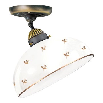 Kolarz 731.10.171 - Lampadario a plafone NONNA 1xE27/75W/230V Ø 30 cm, decorazione floreale, oro rosa