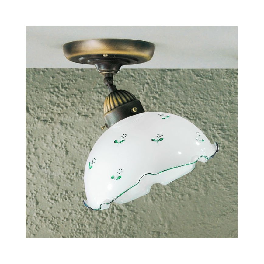 Kolarz 731.10.21 - Faretto NONNA 1xE27/75W/230V verde