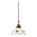 Kolarz 731.30.110 - Lampadario a cavo NONNA 1xE27/75W/230V diam. 20 cm colore vino