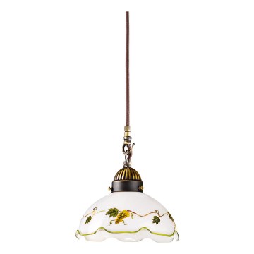 Kolarz 731.30.110 - Lampadario a cavo NONNA 1xE27/75W/230V diam. 20 cm colore vino