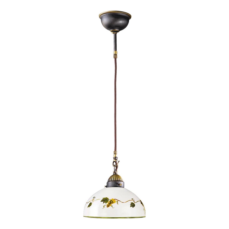 Kolarz 731.30.137 - Lampadario a sospensione con filo NONNA 1xE27/75W/230V diametro 30 cm uva