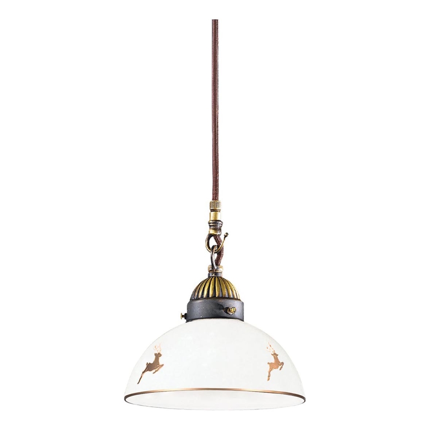 Kolarz 731.30.150 - Lampada a sospensione su cavo NONNA 1xE27/75W/230V Ø 20 cm jeleni rose gold