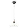 Kolarz 731.30.20 - Lampadario a sospensione con filo NONNA 1xE27/75W/230V diametro 20 cm verde