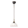 Kolarz 731.30.68 - Lampadario a sospensione con filo NONNA 1xE27/75W/230V diametro 30 cm rosso