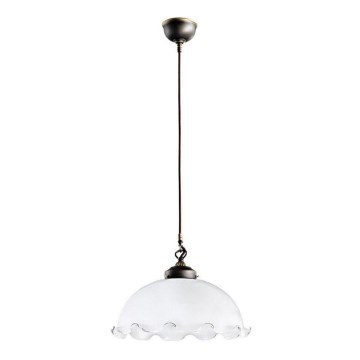 Kolarz 731.30.74 - Lampada a sospensione con cavo NONNA 1xE27/75W/230V bianco