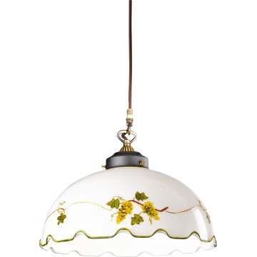 Kolarz 731.32.112 - Lampada a sospensione su cavo NONNA 1xE27/75W/230V diam. 36 cm colore vino