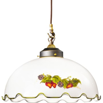 Kolarz 731.32.115 - Lampada a sospensione su cavo NONNA 1xE27/75W/230V Ø 36 cm vino/fragola