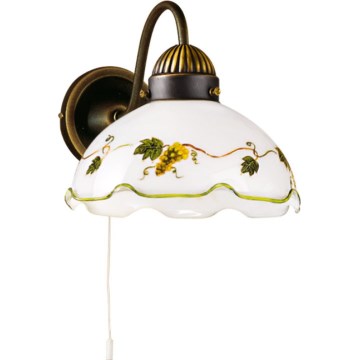 Kolarz 731.61.110 - Applique NONNA 1xE27/75W/230V vino