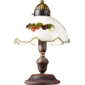 Kolarz 731.73.113 - Lampada da tavolo NONNA 1xE14/60W/230V vino/fragola