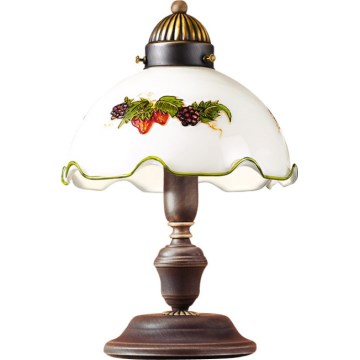 Kolarz 731.73.113 - Lampada da tavolo NONNA 1xE14/60W/230V vino/fragola