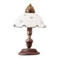 Kolarz 731.73.17 - Lampada da tavolo NONNA 1xE27/75W/230V blu