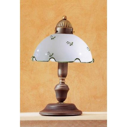 Kolarz 731.73.21 - Lampada da tavolo NONNA 1xE14/60W/230V verde