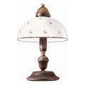 Kolarz 731.73.69 - Lampada da tavolo NONNA 1xE27/75W/230V rossa