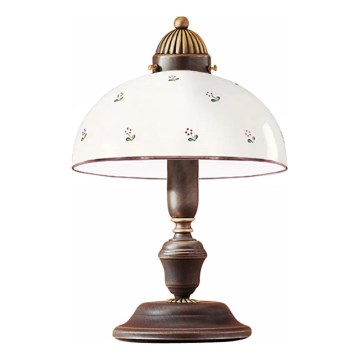 Kolarz 731.73.69 - Lampada da tavolo NONNA 1xE27/75W/230V rossa