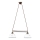 Kolarz 731.82.24 - Lampadario a sospensione con filo NONNA 2xE27/75W/230V blu