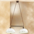 Kolarz 731.82.27 - Lampadario a sospensione con filo NONNA 2xE27/75W/230V verde