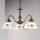 Kolarz 731.83.122 - Lampadario a sospensione con catena NONNA 3xE27/75W/230V uva