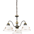 Kolarz 731.83.150 - Lampadario a catena NONNA 3xE27/75W/230V con corna di cervo, oro rosa