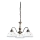 Kolarz 731.83.16 - Lampadario a sospensione con catena NONNA 3xE27/75W/230V blu