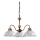 Kolarz 731.83.21 - Lampadario a sospensione con catena NONNA 3xE27/75W/230V