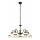 Kolarz 731.85.113 - Lampadario con catena NONNA 5xE27/75W/230V colore vino/fragola
