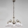 Kolarz 731.85.69 - Lampadario a sospensione con catena NONNA 5xE27/75W/230V rosso