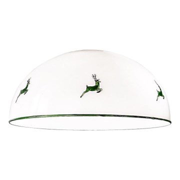 Kolarz 731.G101 - Vetro di ricambio per lampadario NONNA E27 Ø 30 cm, verde cervo