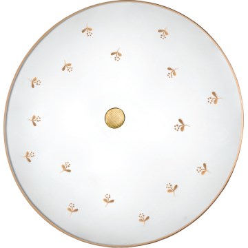 Kolarz 731.U14.4.160 - Applique da parete NONNA 4xE27/60W/230V Ø 54 cm, decorazione floreale, oro rosa